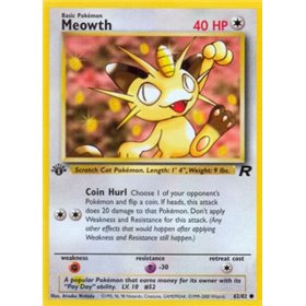TR 062 - Meowth TR 062 - Meowth