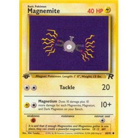 TR 060 - Magnemite - 1st Edition TR 060 - Magnemite - 1st Edition