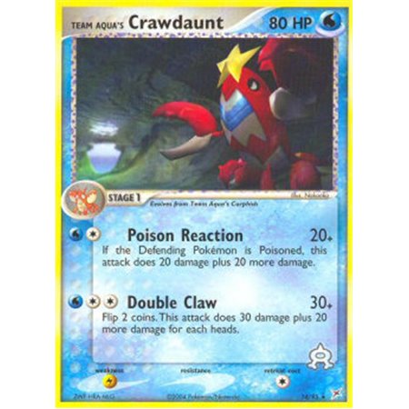 MA 014 - Team Aqua's Crawdaunt