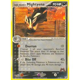 MA 021 - Team Magma's Mightyena MA 021 - Team Magma's Mightyena