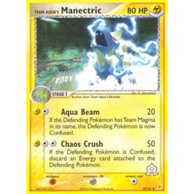 MA 029 - Team Aqua's Manectric MA 029 - Team Aqua's Manectric