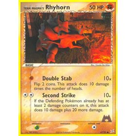 MA 067 - Team Magma's Rhyhorn MA 067 - Team Magma's Rhyhorn