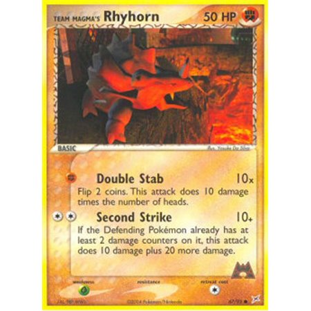 MA 067 - Team Magma's Rhyhorn