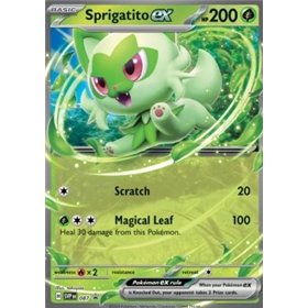 SVP 087 - Sprigatito ex - Sealed SVP 087 - Sprigatito ex - Sealed
