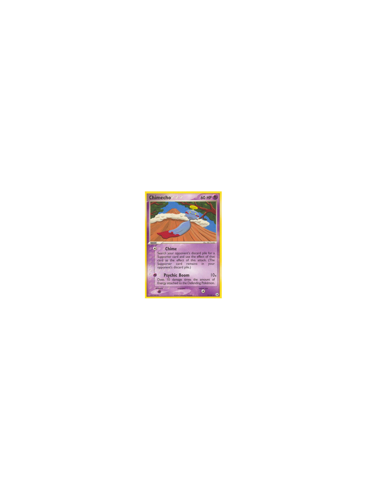 HL 017 - Chimecho - Reverse Holo