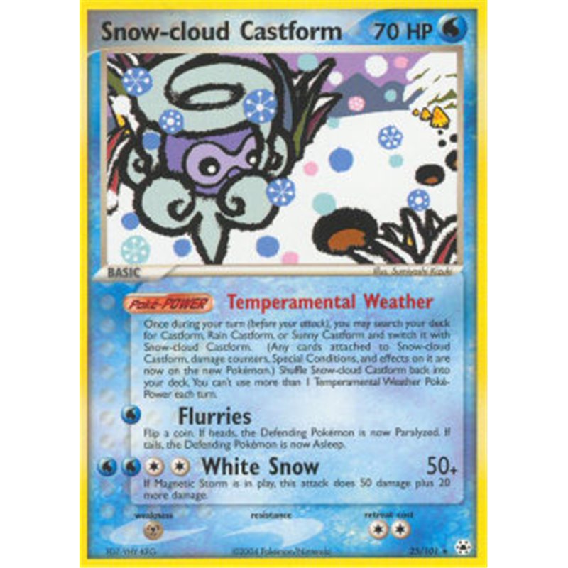 HL 025 - Snow-Cloud Castform