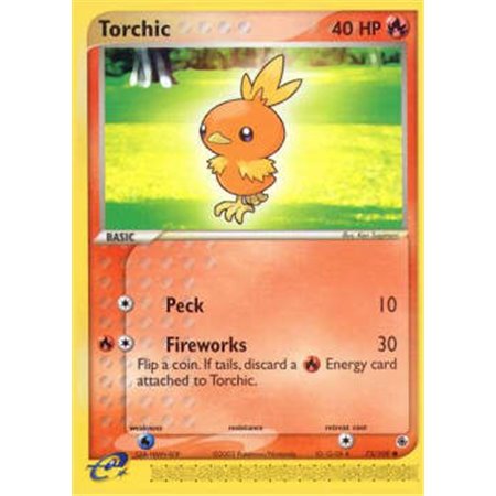 RS 073 - Torchic - Reverse Holo