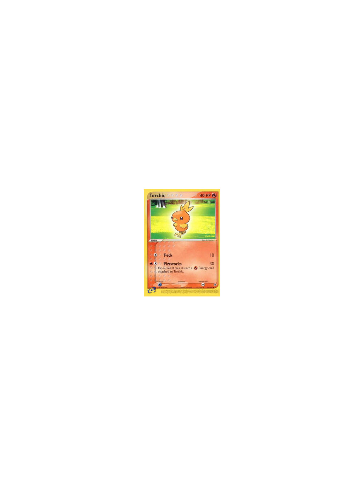RS 073 - Torchic - Reverse Holo