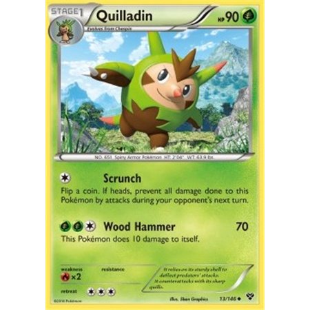 Quilladin (XY 013) - Reverse Holo