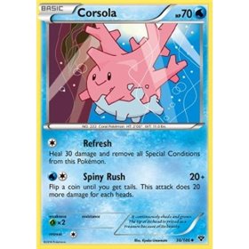 Corsola (XY 036) - Reverse Holo Corsola (XY 036) - Reverse Holo