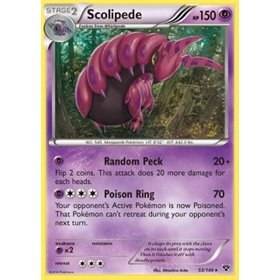 Scolipede (XY 53) - Reverse Holo Scolipede (XY 53) - Reverse Holo