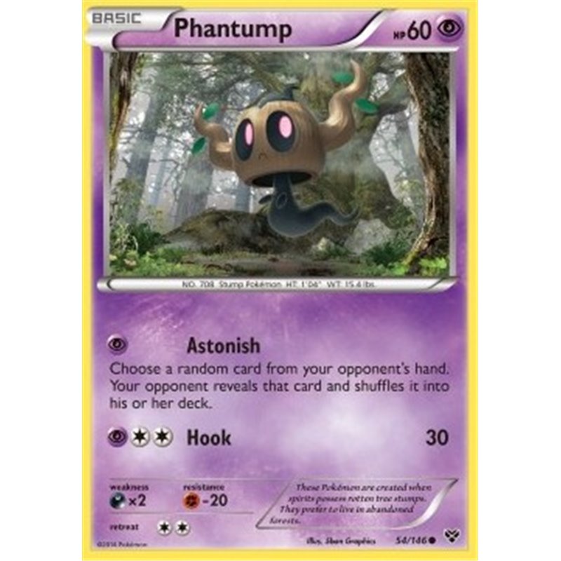 Phantump (XY 54) - Reverse Holo