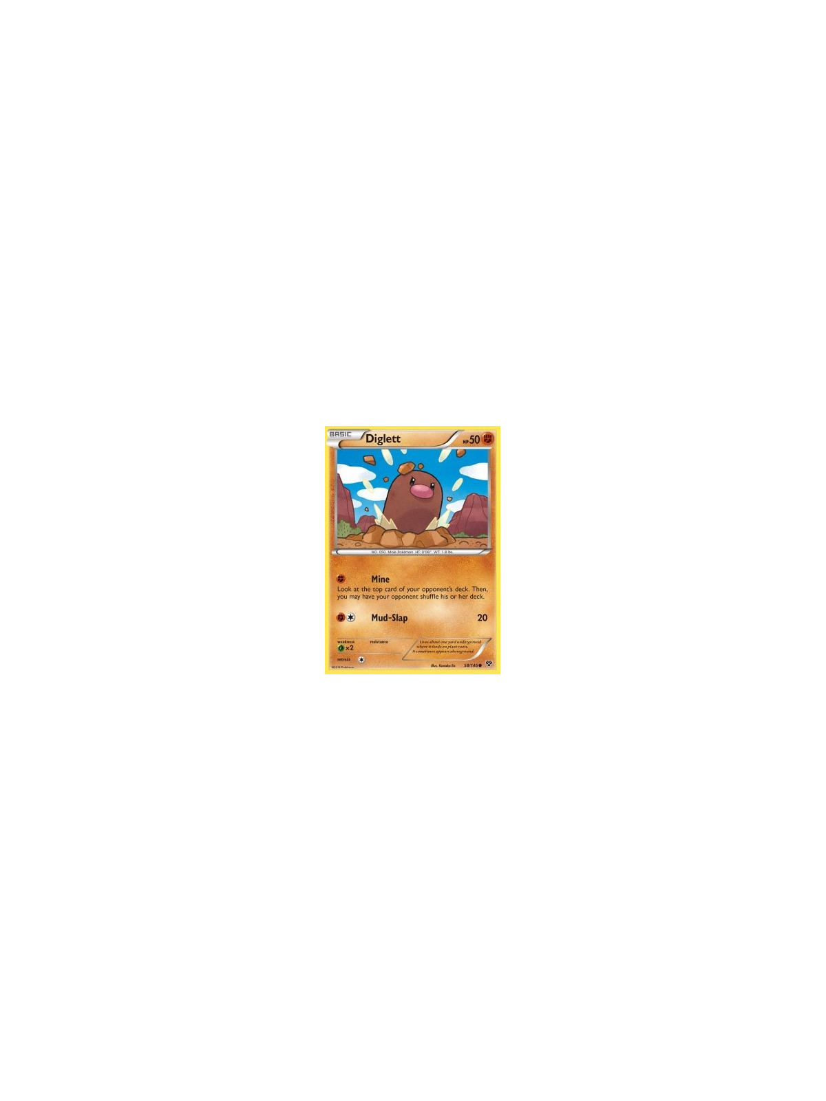 Diglett (XY 058)