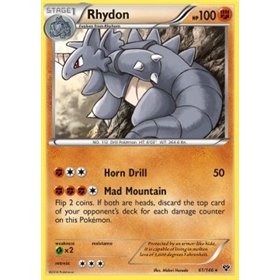 Rhydon (XY 61) - Reverse Holo Rhydon (XY 61) - Reverse Holo
