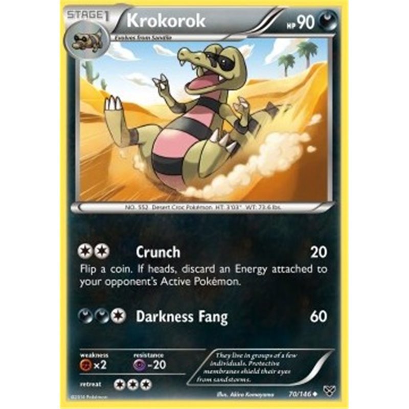 Krokorok (XY 70) - Reverse Holo