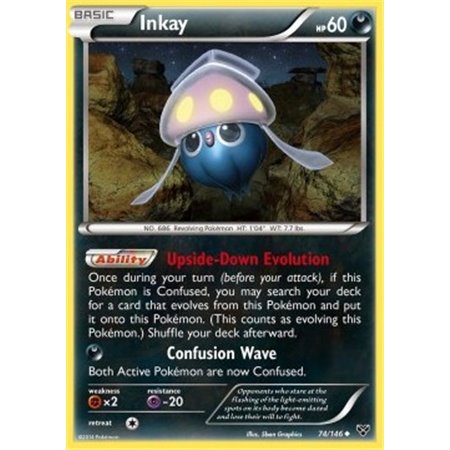 Inkay (Upside-Down Evolution) (XY 074)