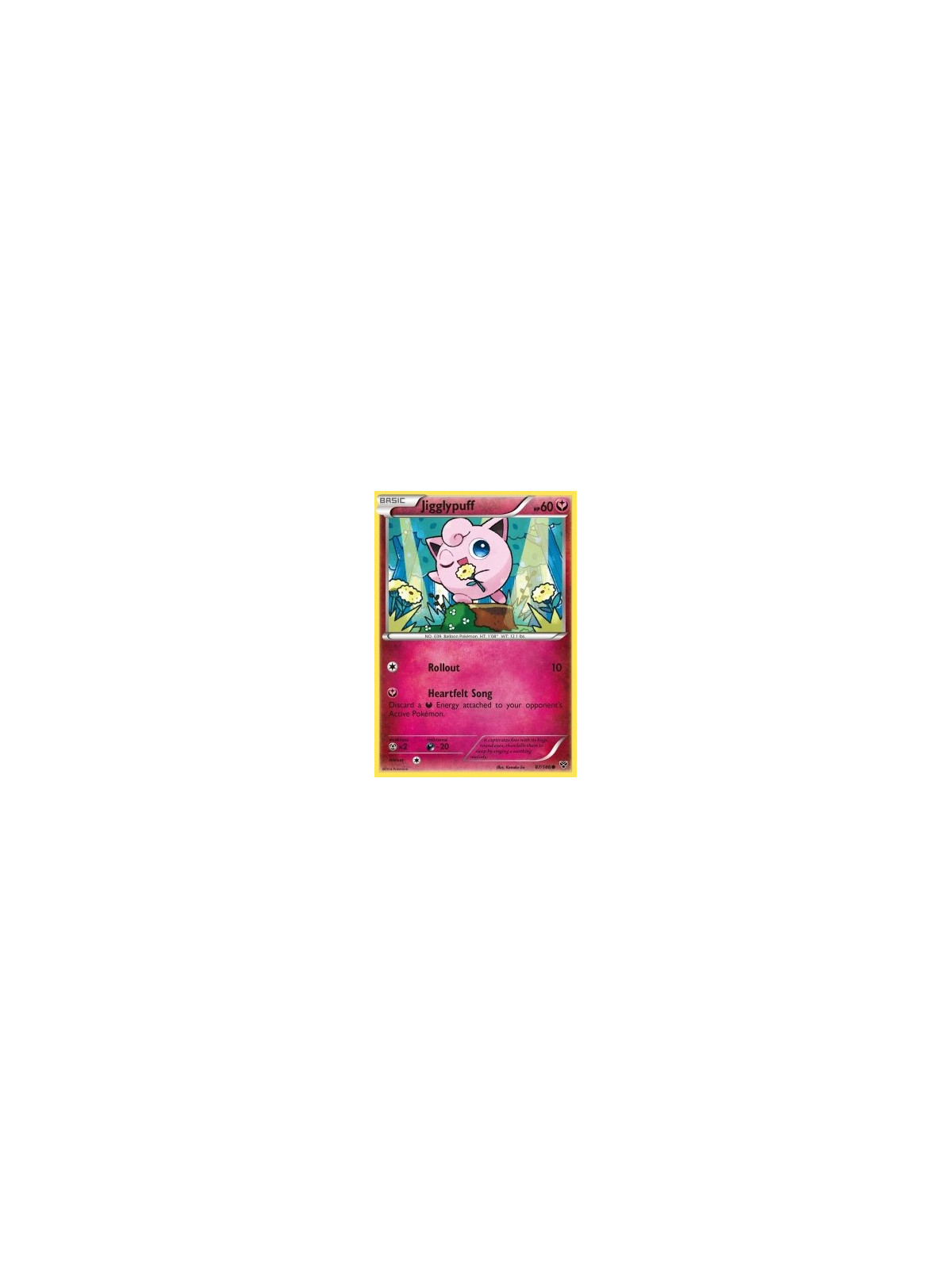 Jigglypuff (XY 87) - Reverse Holo