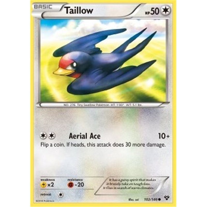 Taillow (XY 102) - Reverse Holo