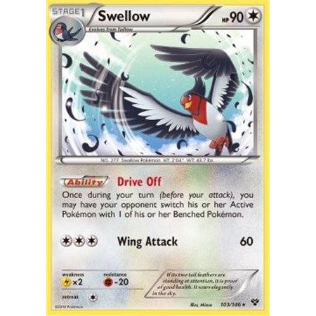 Swellow (XY 103) - Reverse Holo