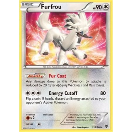 Furfrou (XY 114) - Reverse Holo