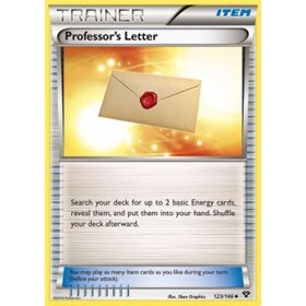 Professor's Letter (XY 123) - Reverse Holo Professor's Letter (XY 123) - Reverse Holo