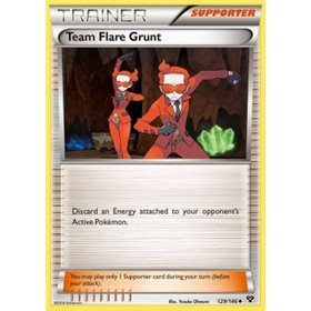 XY 129 - Team Flare Grunt Team Flare Grunt (XY 129)