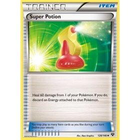 XY 128 - Super Potion - Reverse Holo Super Potion (XY 128) - Reverse Holo