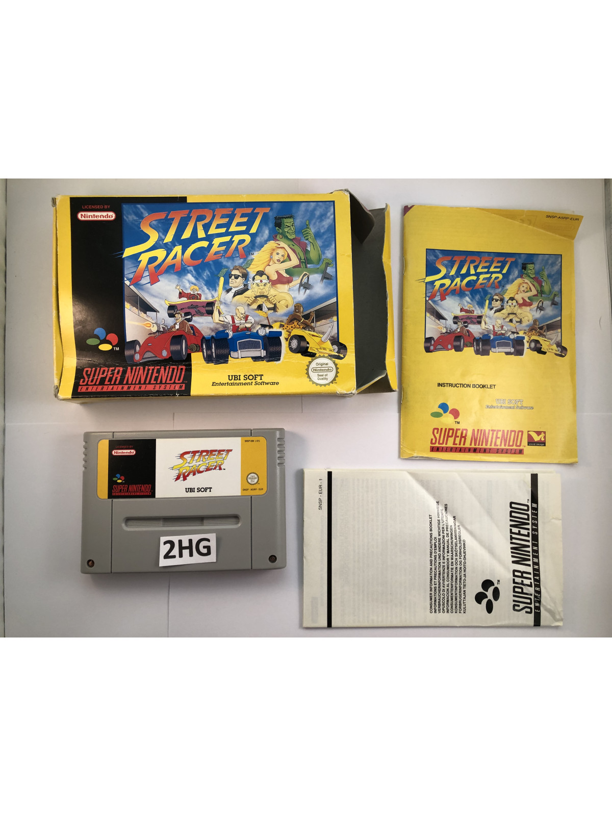 Street Racer (CIB)SNES Spellen met Doos SNES€ 24,95 SNES Spellen met Doos