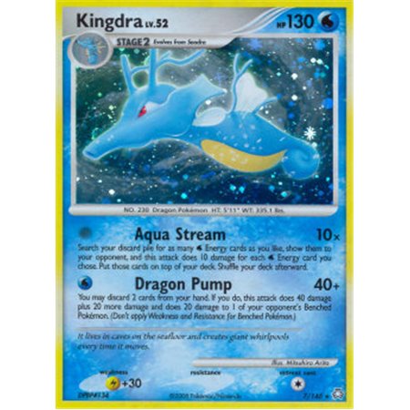 LA 007 - Kingdra Lv.52 - Reverse Holo