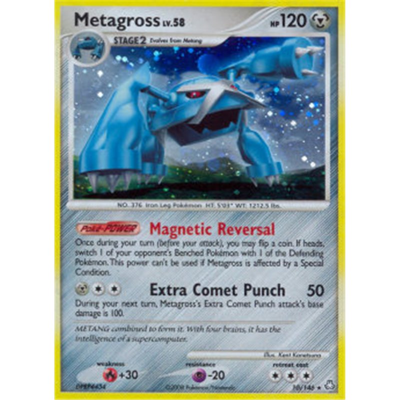 LA 010 - Metagross Lv.58 - Non Holo