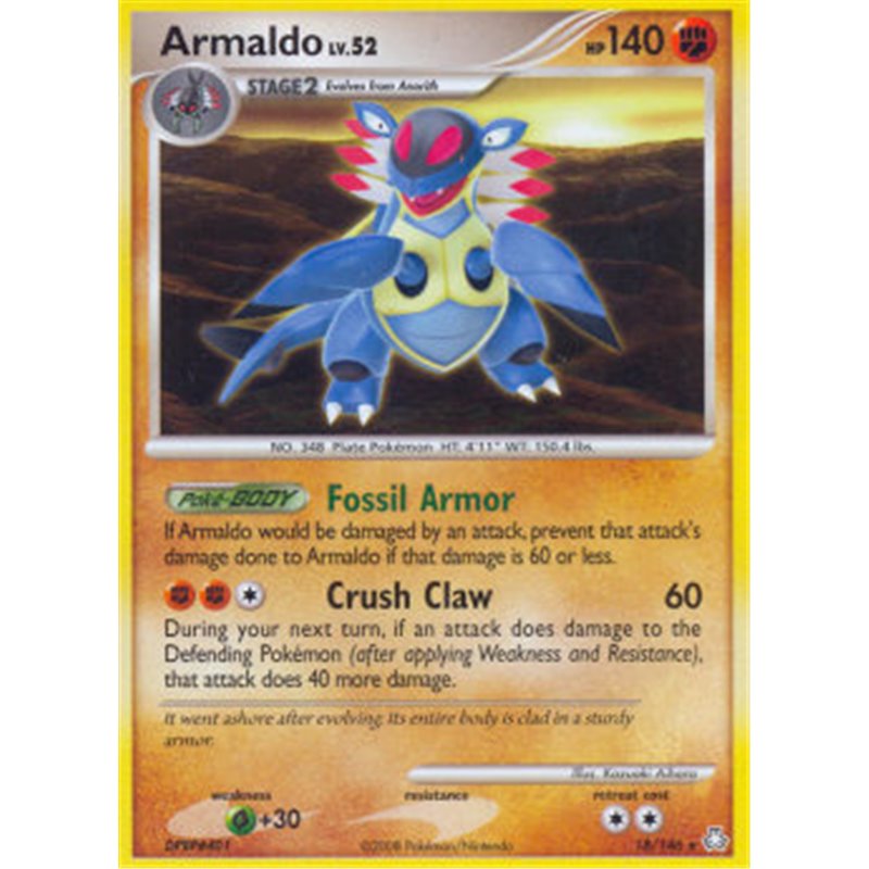 LA 018 - Armaldo Lv.52 