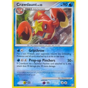 LA 022 - Crawdaunt Lv.32 - Reverse Holo
