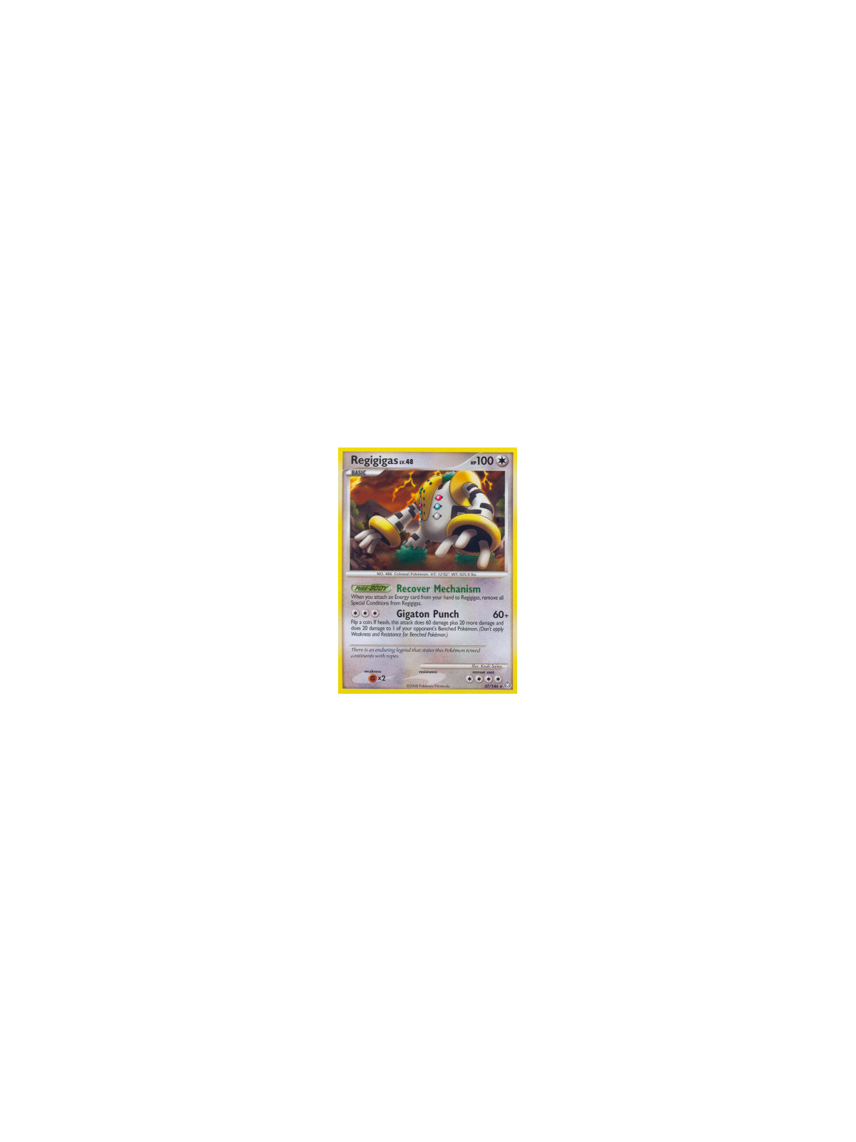 LA 037 - Regigigas Lv.48