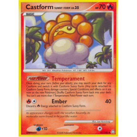 LA 051 - Castform Sunny Form Lv.35