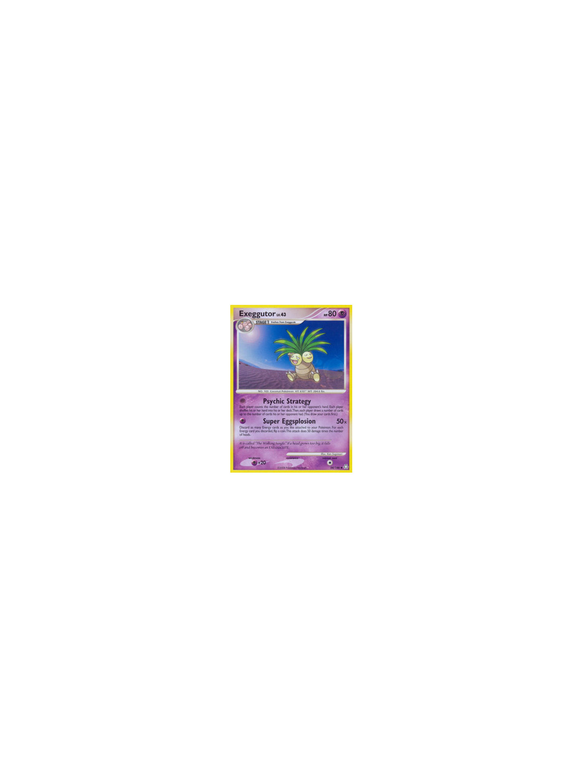 LA 054 - Exeggutor Lv.43