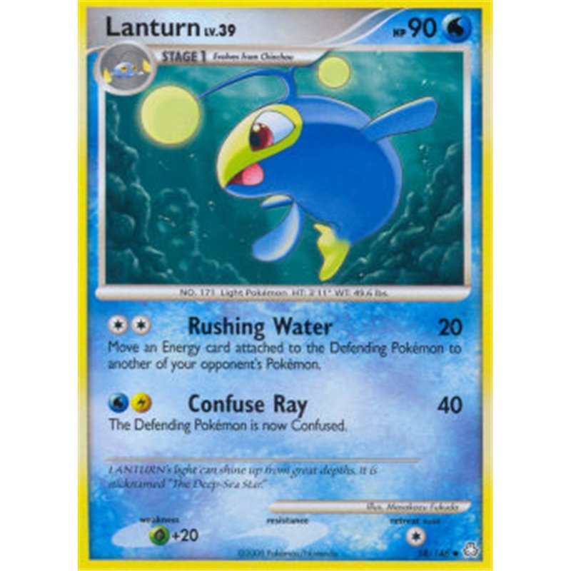 LA 058 - Lanturn Lv.39 Reverse Holo