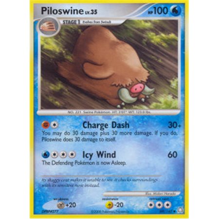 LA 069 - Piloswine Lv.35 reverse Holo