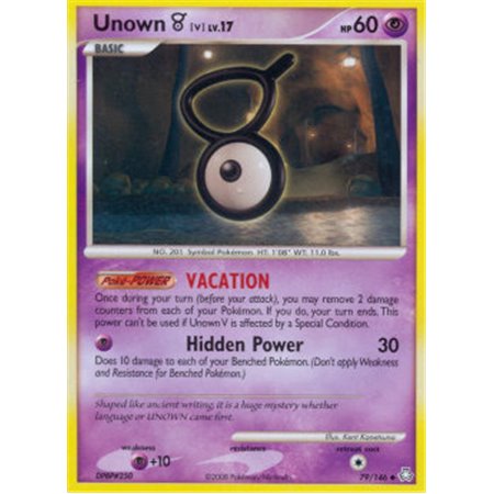 LA 079 - Unown [V] Lv.17