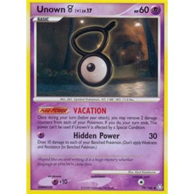 LA 079 - Unown [V] Lv.17 Reverse Holo