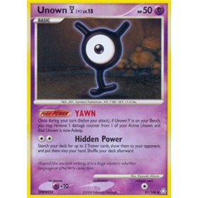 LA 081 - Unown [Y] Lv.15