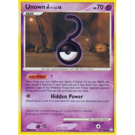 LA 082 - Unown [?] Lv.18