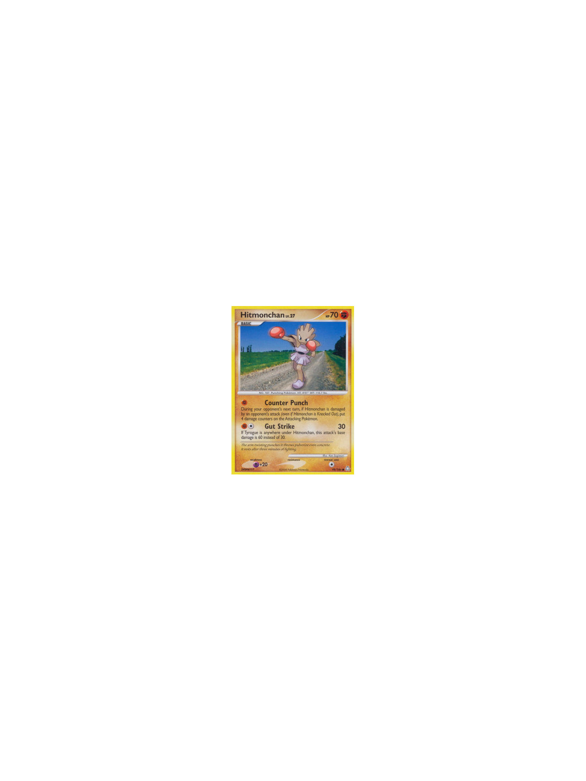 LA 099 - Hitmonchan Lv.27