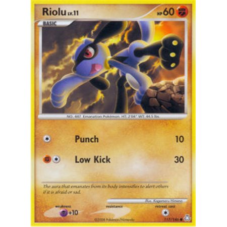 LA 117 - Riolu Lv.11