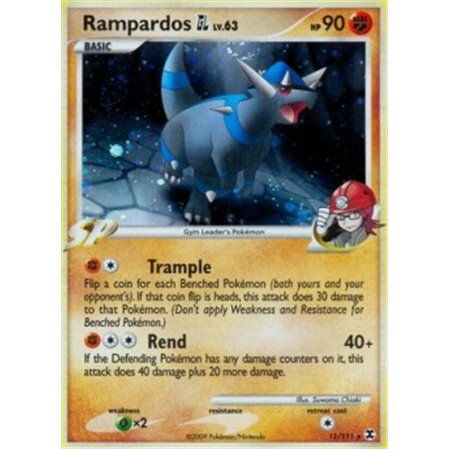 RR 011 - Rampardos [GL] Lv.63 - Reverse Holo