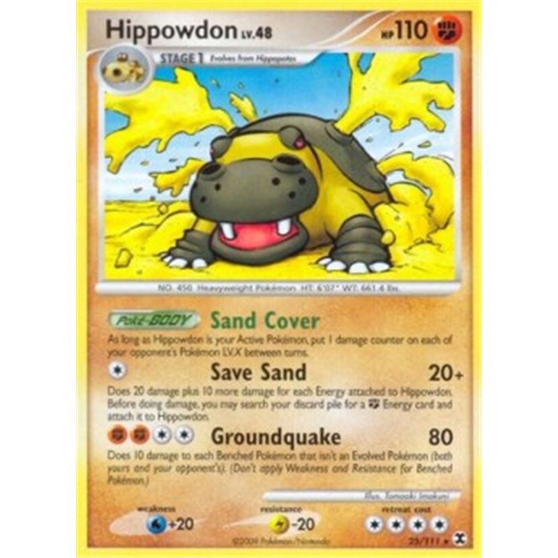 RR 025 - Hippowdon Lv.48