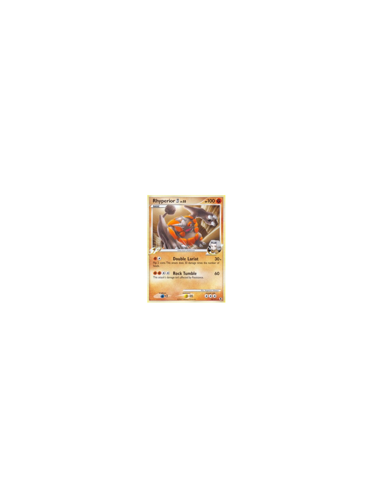 RR 032 - Rhyperior [4] Lv. 55 - Holo