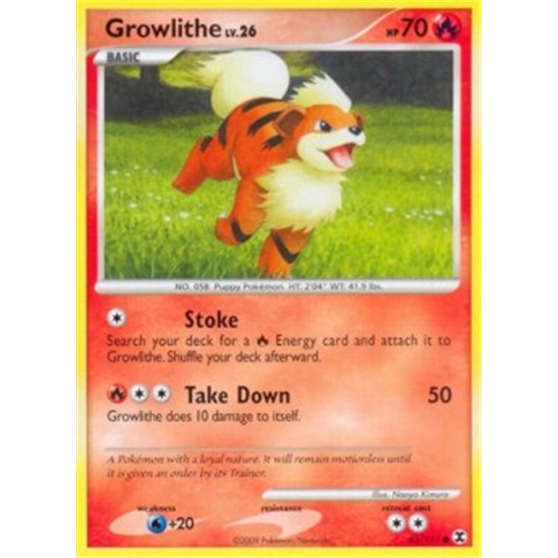 RR 063 - Growlithe Lv.26