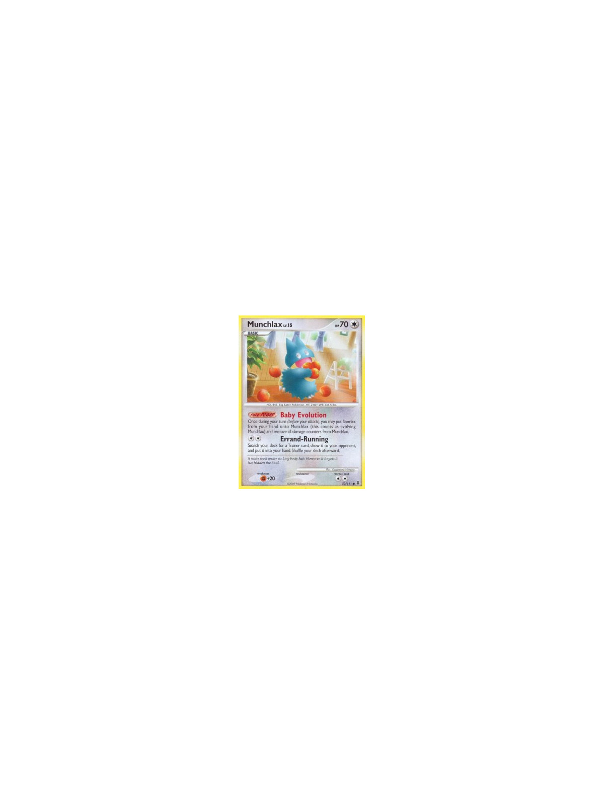 RR 070 - Munchlax Lv.15