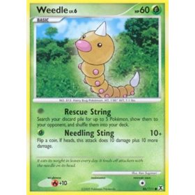 RR 086 - Weedle Lv.6