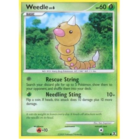 RR 086 - Weedle Lv.6